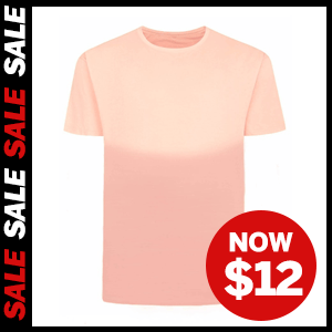 Ombre Apricot T-shirt $12