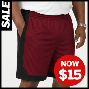 Lightweight active shorts now $15