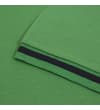 Thumbnail Close-up of deep green cuff with contrast tipped stripe.