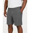 Thumbnail Charcoal utility shorts worn, angled front view.