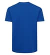 Thumbnail Blue crew neck T-shirt, back view.