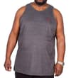Thumbnail Charcoal tank top straight-on front view.