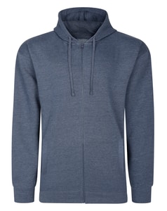 Bigdude Extra Heavy Full Zip Hoody Dark Denim