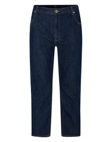 Bigdude Elasticated Waist Jeans Dark Wash