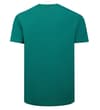 Thumbnail Green crew neck T-shirt, back view.