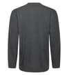 Thumbnail Back view of charcoal marl crew neck cable knit jumper.