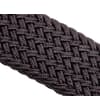 Thumbnail Close-up of the grey braided belt weave detail.
