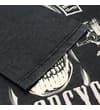 Thumbnail Close-up of the short sleeve hem over the front skull print.