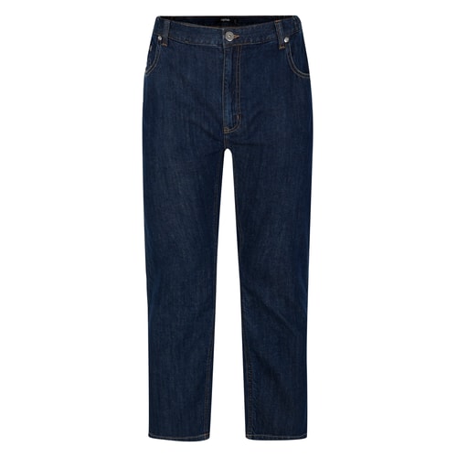 Bigdude Elasticated Waist Jeans Dark Wash Tall
