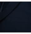 Thumbnail Close-up of the left chest welt pocket on the navy jacket.