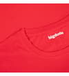 Thumbnail Pepper red crew neck close-up with Bigdude logo.