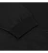 Thumbnail Black hoody ribbed cuff close-up.