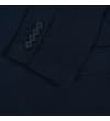 Thumbnail Close-up of the sleeve cuff with four buttons on the navy jacket.
