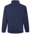 Thumbnail Bigdude navy fleece jacket back view.