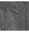 Thumbnail Close-up of charcoal hoody side pocket and cuff.