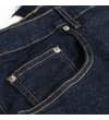 Thumbnail Raw wash jeans close-up of front coin pocket and rivets.