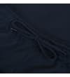 Thumbnail Close-up of navy sweatpants drawstring waist.