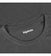 Thumbnail Charcoal crew neck collar close-up with Bigdude logo.