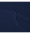 Thumbnail Close-up of the navy crew neck collar.