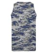 Thumbnail Khaki camouflage tank top back view.