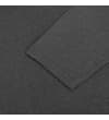 Thumbnail Close-up of a charcoal marl long sleeve grandad top showing the open sleeve cuff.