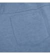 Thumbnail Close-up of the blue rear pocket on the shorts.
