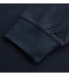 Thumbnail Close-up of navy polo sleeve with ribbed cuff.