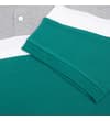 Thumbnail Close-up of teal sleeve and white chest stripe detail.
