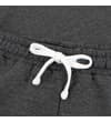 Thumbnail Close-up of charcoal sweatpants waistband and white drawstring.