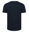 Thumbnail Back view of navy crew neck short sleeve T-shirt.