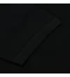 Thumbnail Close-up of the black polo short sleeve cuff.