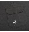 Thumbnail Close-up of side cargo pocket with white deer embroidery.