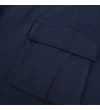 Thumbnail Close-up of navy cargo pocket with flap.