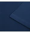 Thumbnail Close-up of the navy short sleeve and textured fabric.