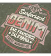 Thumbnail Close-up of the large multicolour workwear front graphic.