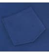 Thumbnail Close-up of rear patch pocket on deep blue shorts.
