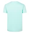 Thumbnail Mint green T-shirt shown from the back.