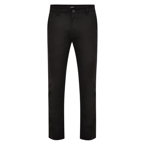 Bigdude Stretch Chino Trousers Black