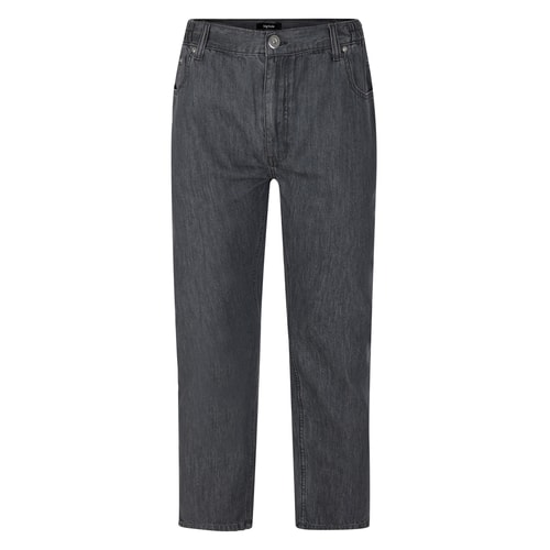 Bigdude Elasticated Waist Jeans Grey Wash Tall