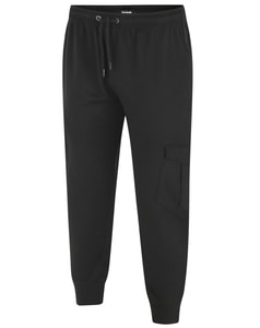 Bigdude Lightweight Cargo Sweatpants Black