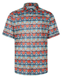 Bigdude Stretch Sublimation Short Sleeve Shirt Pepper Red