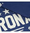 Thumbnail Close-up of sleeve hem over Bronx graphic print.