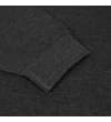 Thumbnail Charcoal hoody cuffed sleeve close-up.