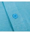 Thumbnail Close-up of bright blue faux chest pocket button.