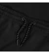 Thumbnail Close-up of black elasticated waist with drawstring.