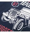 Thumbnail Close-up of the jeep graphic on the front print.