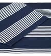 Thumbnail Close-up of striped short sleeve and cuff detail.