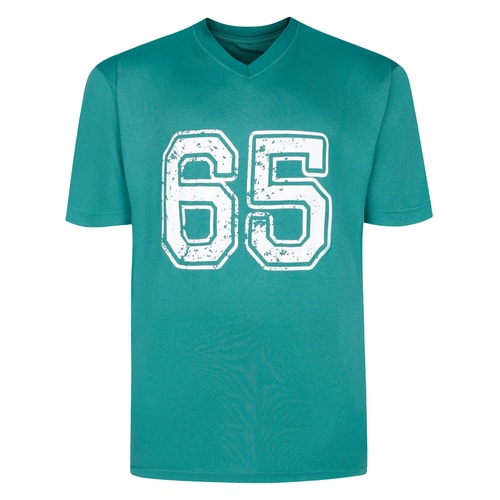 Bigdude Print Hockey Jersey Teal