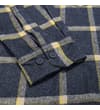 Thumbnail Close-up of the buttoned cuff on the checked flannel shirt.