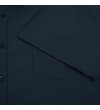 Thumbnail Navy shirt close-up with short sleeve and chest pocket.